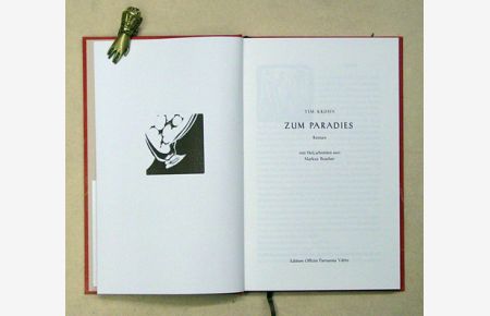 Zum Paradies - Roman. Mit Holzschnitten von Markus Buschor.