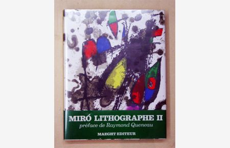 Joan Miró. Lithographe II.