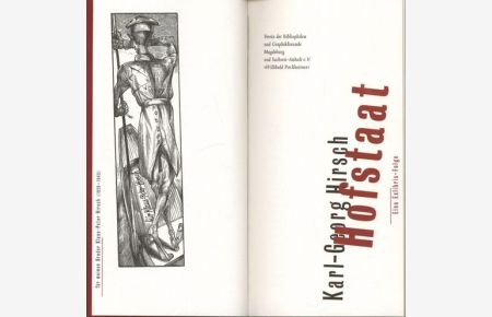 Hofstaateine Exlibris-Folge, Auflage 600 Exemplare, 170 numerierte und von Karl-Georg Hirsch signierte Exemplare, hier Exemplar 48, ,