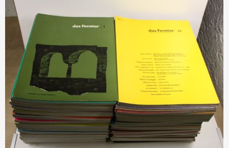 Das Fenster. Tiroler Kulturzeitschrift. Hefte Nr. 1 - 70 mit Registerband. (Vollständig!)