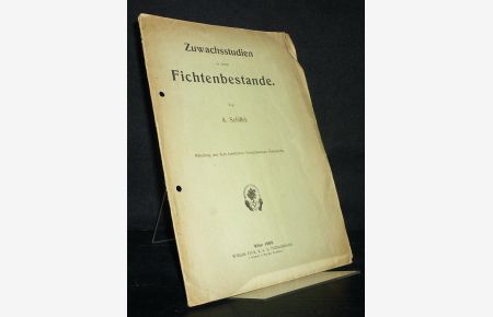 Zuwachsstudien in einem Fichtbestande. Von A. Schiffel. (Mitteilung aus dem forstlichen Versuchswesen Österreich).