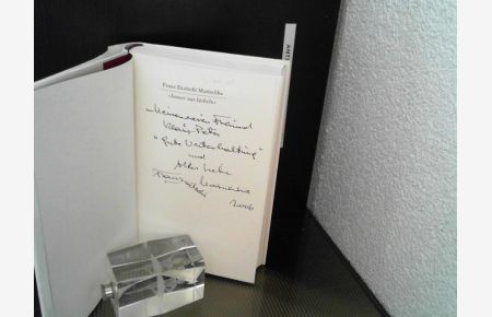 Immer nur lächeln : Geschichten und Anekdoten von Theater und Film. - Signiertes Exemplar von Franz Marischka mit Datum  - Franz Zwetschi Marischka