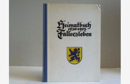 Heimatbuch Fallersleben 1930-1972