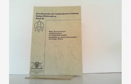 Schriftenreiche der landesforstverwaltung Baden Württemberg. Hier Band 64: Wald, Forstwirtschaft und Naturschutz im Taubergießengebiet.