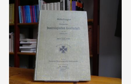 Mitteilungen der Deutschen Dendrologischen Gesellschaft. Jahrbuch Nr. 52 1939.   - Kriegsjahrgang