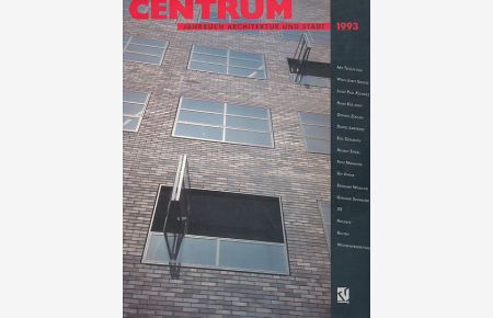 Centrum. Jahrbuch Architektur und Stadt 1993.