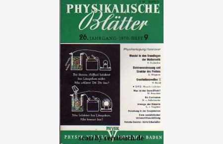 Physikalische Blätter, Heft 9 - 1970