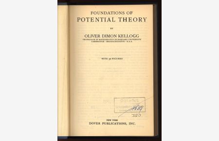 Foundations of Ootential Theory.