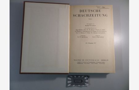 Deutsche Schachrundschau - Caissa : 116. Jahrgang 1967 [kompletter Jahrgang, 11 Hefte].