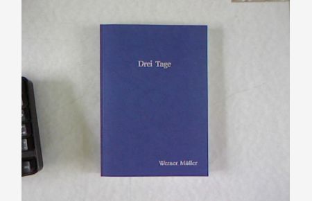 Drei Tage. Drei Tage im Leben des Wojennoplenny Werner Müller.