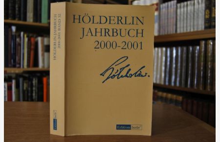 Hölderlin-Jahrbuch 2000-2001. 32. Band.
