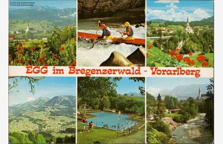 Egg im Bregenzerwald - Vorarlberg Mehrbildkarte