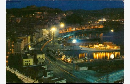 Ancona, notturno, bei Nacht, 1969