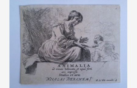 Animalia ad vivum delineata, et aqua forti ceri impressa Studio et arte - Original-Radierung