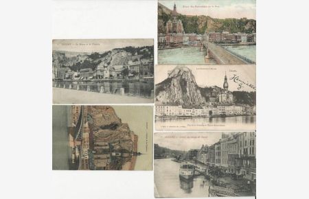 6 Ansichtskarten Dinant (Vue Panoramique sur le Pont)
