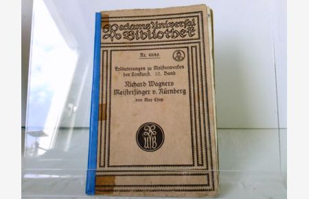 Die Meisterfinger von Nürnberg. Vollständiges Buch.