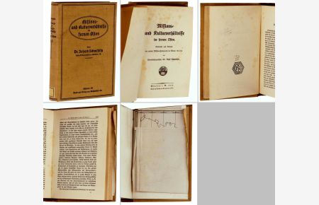 Missions- und Kulturverhältnisse im fernen Osten. Eindrücke und Berichte von meiner Missionsstudienreise im Winter 1913/14.