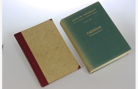 Gmelin Handbuch der Anorganischen Chemie. System Nummer 33: Cadmium + Ergänzungsband. [2 Bde].