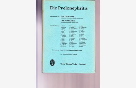 Die Pyelonephritis.