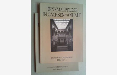 Denkmalpflege in Sachsen-Anhalt. 4. Jg. (1996) in 2 Heften. Hg. vom Landesamt für Denkmalpflege Sachsen-Anhalt.