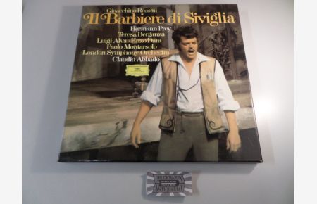 Rossini: Il Barbiere di Siviglia [Vinyl, 3 LP Box-Set, 2720 053].   - Gesamtaufnahme, italienisch. Nach den Quellen der rev. Ausg.