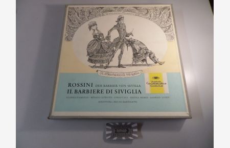 Rossini: Il Barbiere di Siviglia [Vinyl, 3 LP Box-Set, 18 665/67].   - Gesamtaufnahme, italienisch.