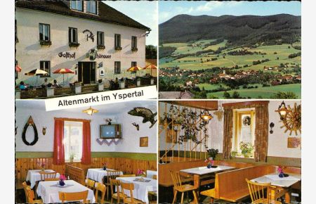 Altenmarkt im Yspertal, Gasthaus Zum grünen Ast Mehrbildkarte