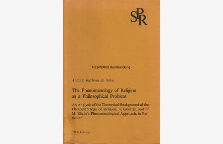 The Phenomenology of Religion as a Philosophical Problem