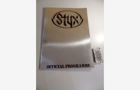 Styx : Official Programme - Paradise Tour.