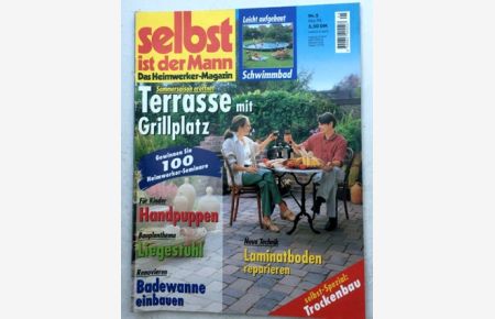 selbst ist der Mann Das Heimwerker-Magazin Nr. 5 Mai 96 Terrasse mit Grillplatz (Selbst-Spezial Trockenbau)