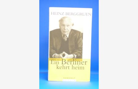 Ein Berliner kehrt heim. Elf Reden ( 1996-1999)