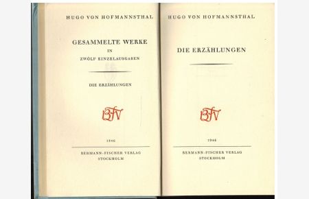 Die Erzählungen.   - Gesammelte Werke in zwölf Einzelausgaben.