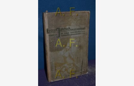 Erstes Jahrbuch der deutsch-österreichischen Schriftsteller-Genossenschaft