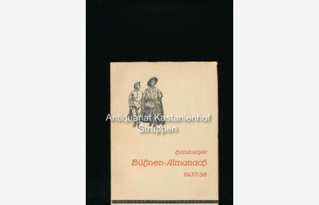 Hamburger Bühnen-Almanach 1937-1938