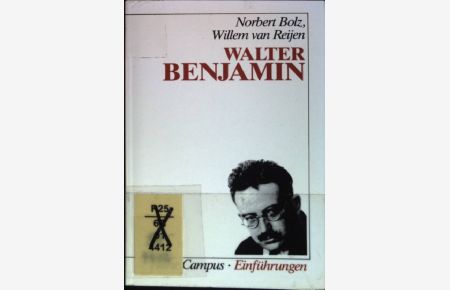 Walter Benjamin.   - (Nr. 1042) Reihe Campus