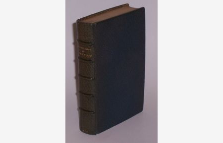 The Oxford Book of French Verse XIIIth Century - XXth Century. Chosen by St. John Lucas. [Einleitung auf Englisch, Gedichte auf Französisch].
