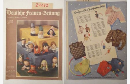 Deutsche Frauen-Zeitung / Häuslicher Ratgeber 51. Jahrgang 1937 / 1938. Heft 13 (ohne Schnittmusterbogen)