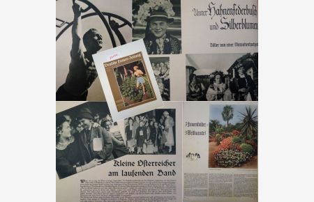 Deutsche Frauen-Zeitung / Häuslicher Ratgeber 51. Jahrgang 1937 / 1938. Heft 18 (ohne Schnittmusterbogen) * M ä d e l i m L a n d j a h r