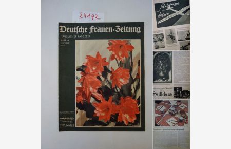 Deutsche Frauen-Zeitung / Häuslicher Ratgeber 52. Jahrgang 1938 / 1939. Heft 14, Ausgabe B (ohne Schnittmusterbogen)