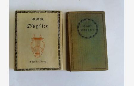 Odyssee/Homers Odysee. Für Haus und Schule bearbeitet und eingeleitet von R. Normann. 2 Bände