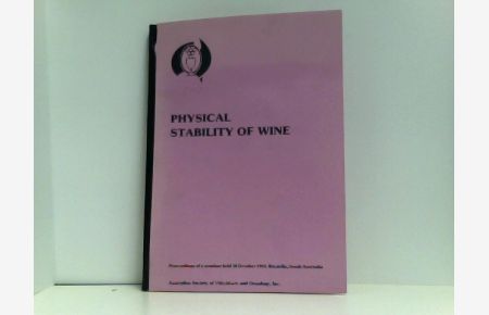 Physical Stability of Wine