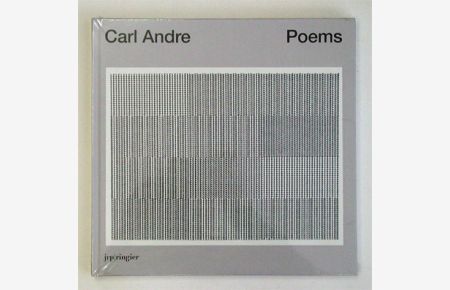 Carl Andre - Poems 1958-1969 .