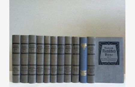 Friedrich Nietzsche`s Werke. 11 Bände