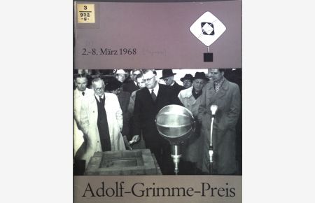 5. Adolf-Grimme-Preis 2. -8. März 1968;