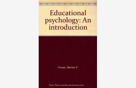 Educational psychology: An introduction