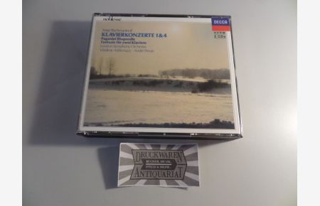 Rachmaninoff: Klavierwerke 1 + 4 - Paganini Rhapsodie - Fantasie für zwei Klaviere [2 CDs].