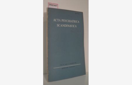 Acta Psychiatrica Scandinavica  - Vol. 57 * Fasc. 1 * January 1978