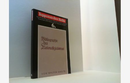 Bibliographie des Nationalsozialismus. Neuware.