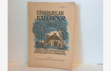 Lüneburger Kalender 1950. Ausgabe C