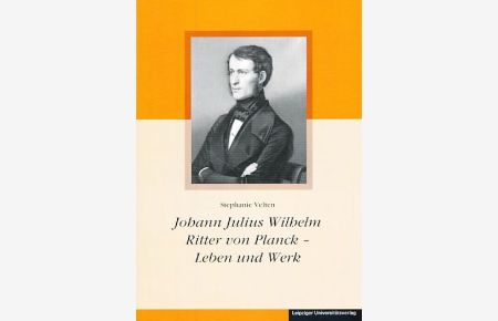Johann Julius Wilhelm Ritter von Planck - Leben und Werk.   - Leipziger juristische Studien / Rechtshistorische Abteilung 10.